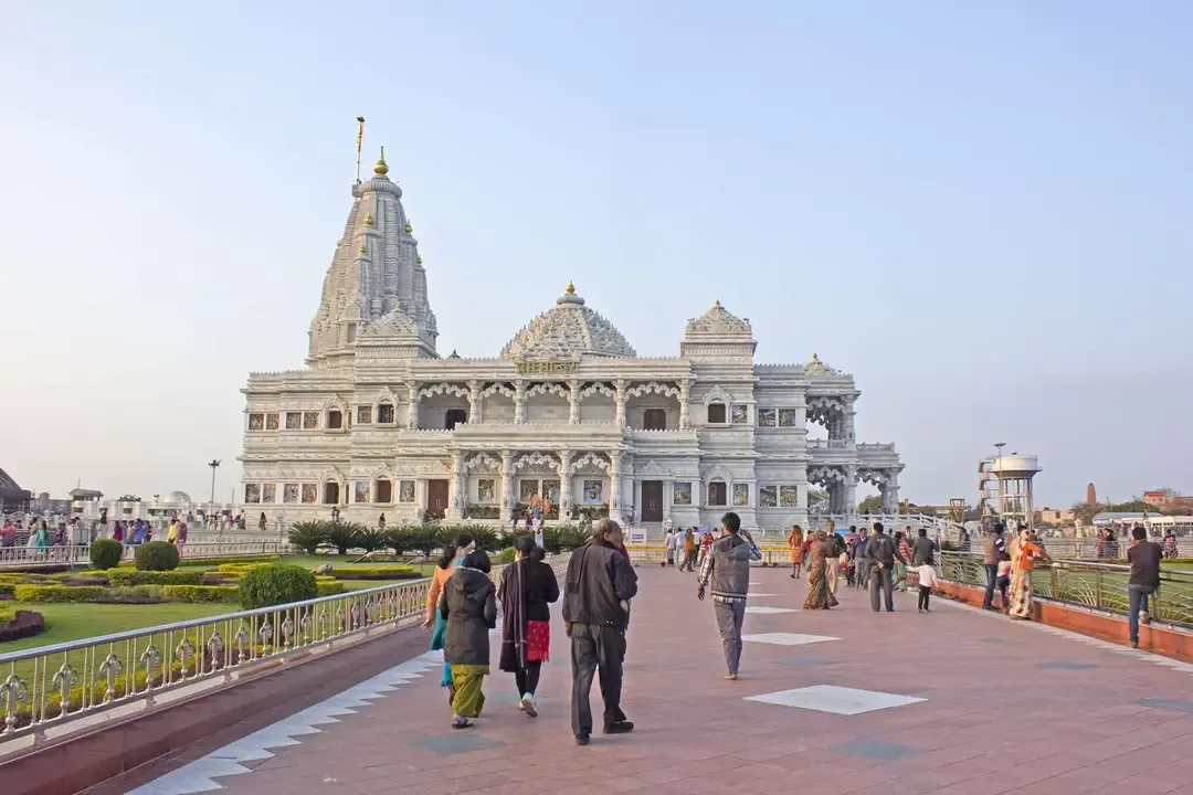 Prem Mandir and Vrindavan sightseeing